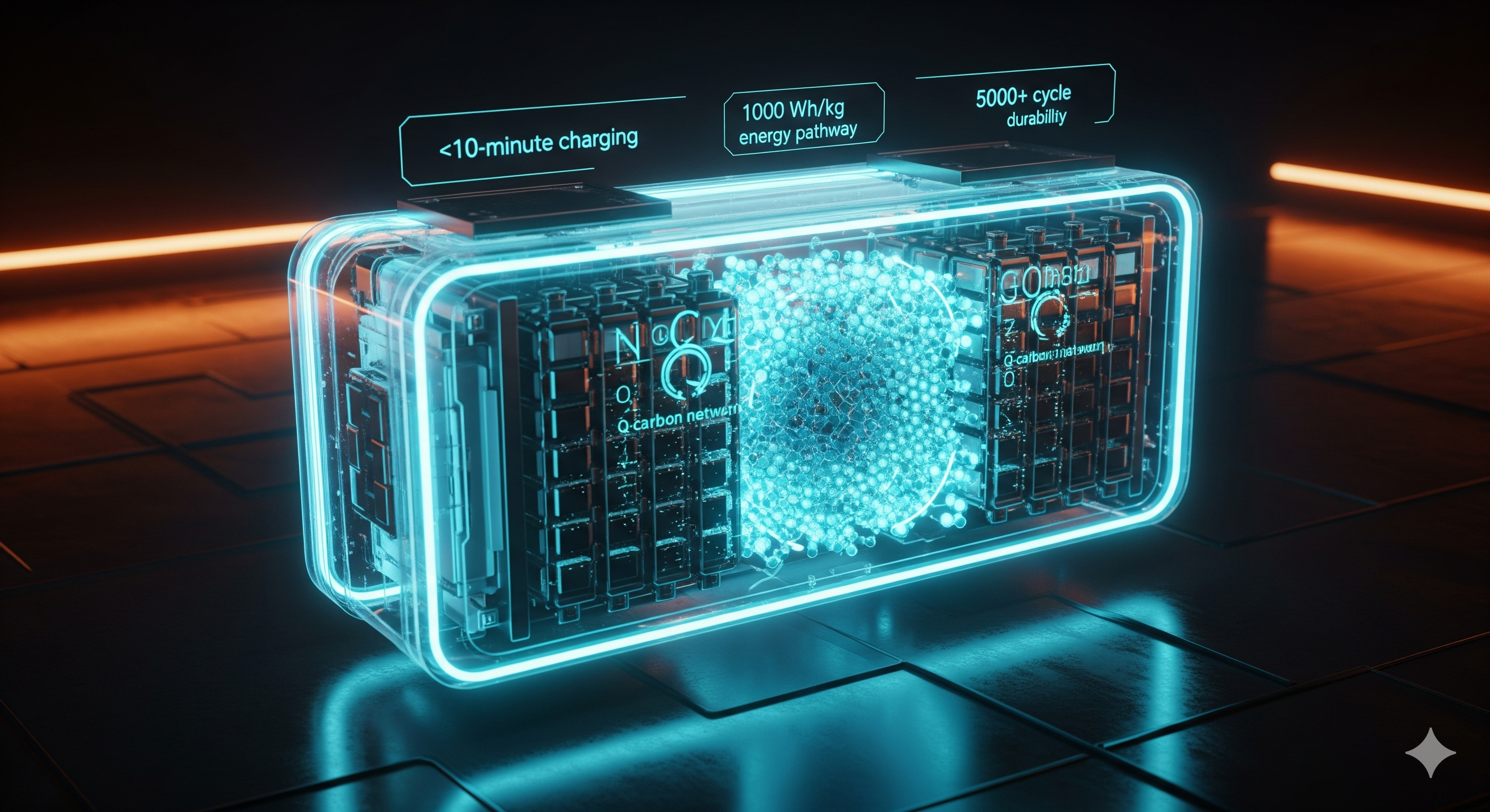 Q-Carbon EV anode cell & fast charging
